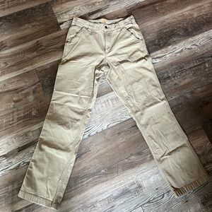 Carhartt men’s relaxed fit tan pants